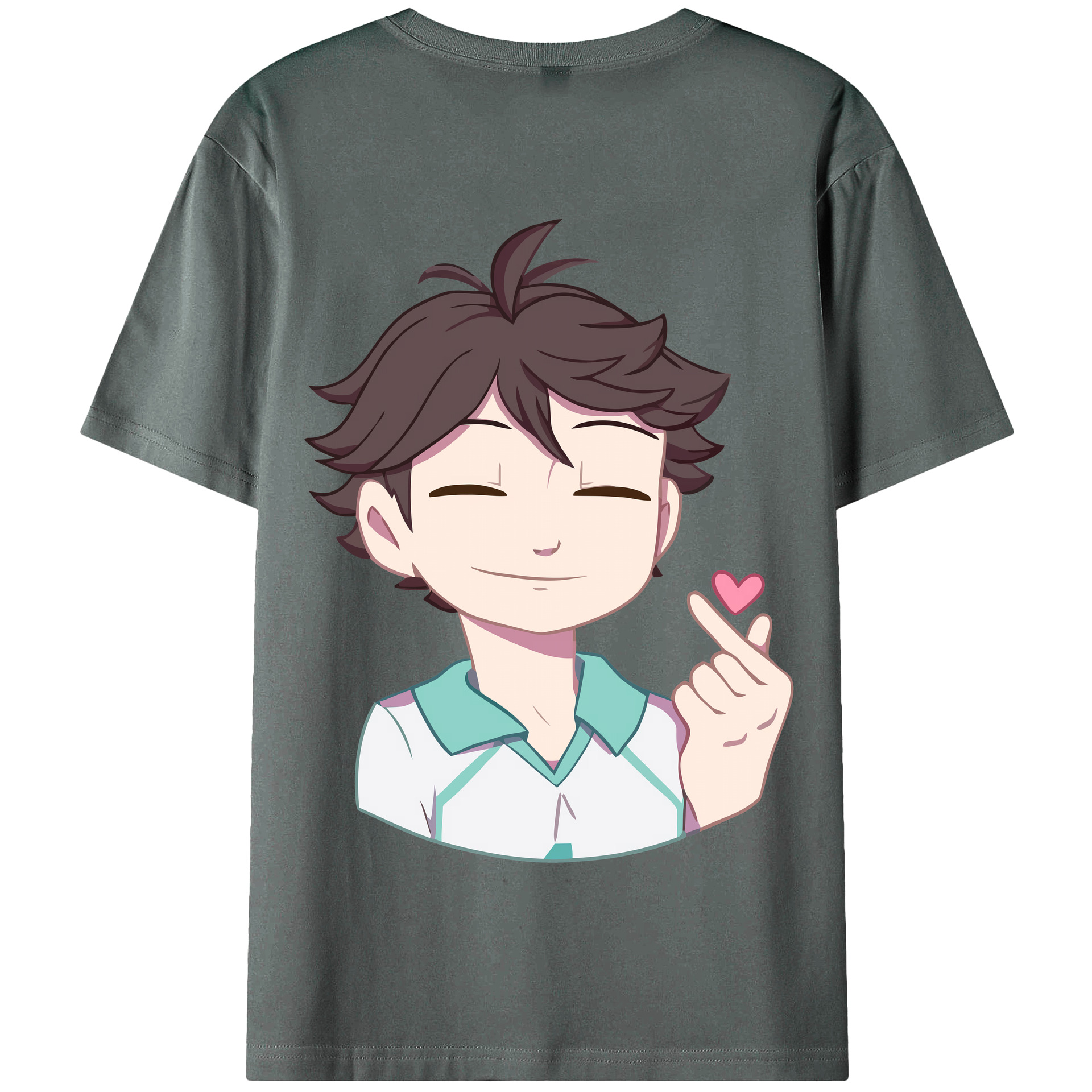 （画像用） ハイキュー!! Haikyu!! 綿100％半袖Tシャツ（背面プリント）